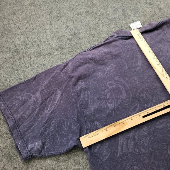 Vintage Bad Ass Coffee Shirt Mens 2XL Embroidered Logo Aloha Beach - Picture 7 of 9